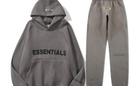 Trendy Oversized Essentials Hoodie
