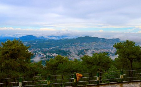 Breathtaking Views from Shillong View Point Laitkor Peak