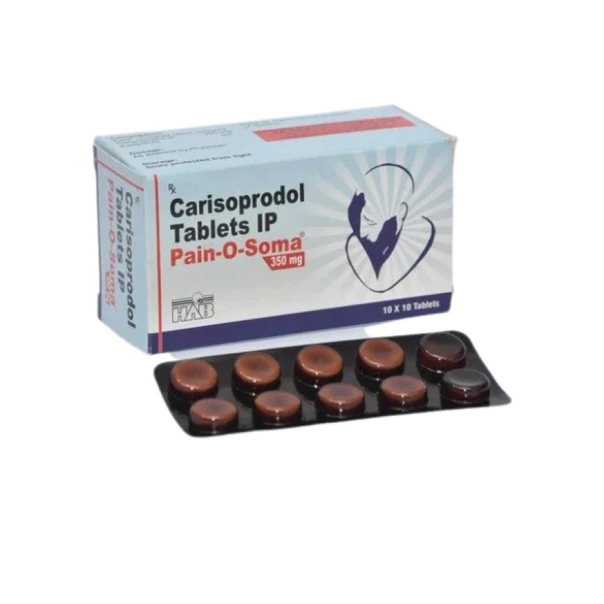 Shoulder Strain Recovery Made Easier with Pain O Soma 350mg Tablets