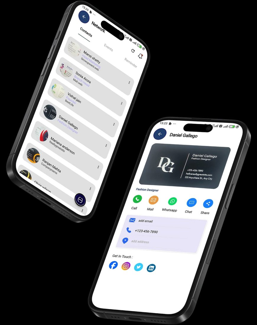 Optibiz-Business Card Scanner App