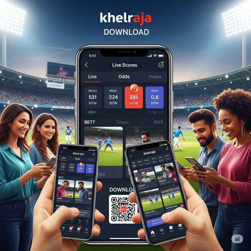 Easy Cricket Betting App Download from Khelraja