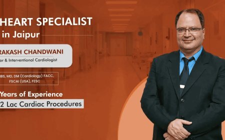 Choose the Best Cardiologist in Jaipur for Your Heart Health – Dr. Prakash Chandwani