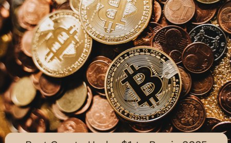 Best Crypto Under $1 to Buy in 2025: High Potential on a Budget