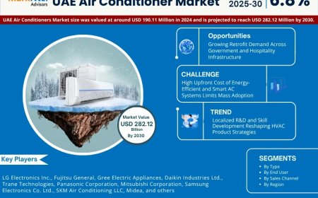 UAE Air Conditioner Industry Value, Forecast, and Competitor Insights - 2030