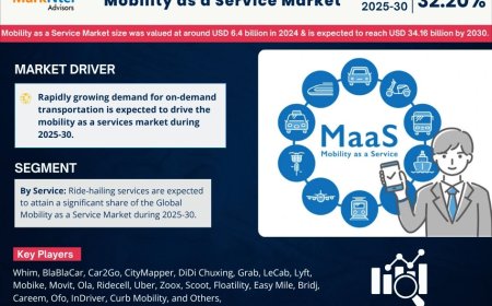Mobility as a Service (MaaS) Market Share & Forecast 2025–2030: Insights & Drivers