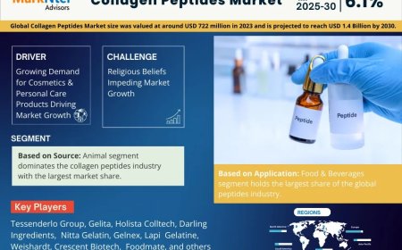 Collagen Peptides Market Share & Forecast 2025–2030: Insights & Drivers