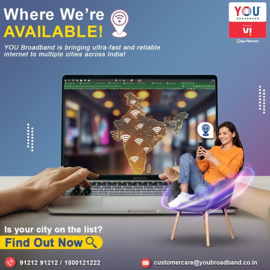 Game Without Limits: Choose the Best Internet Plans in Vadodara – Powered by YOU Broadband 