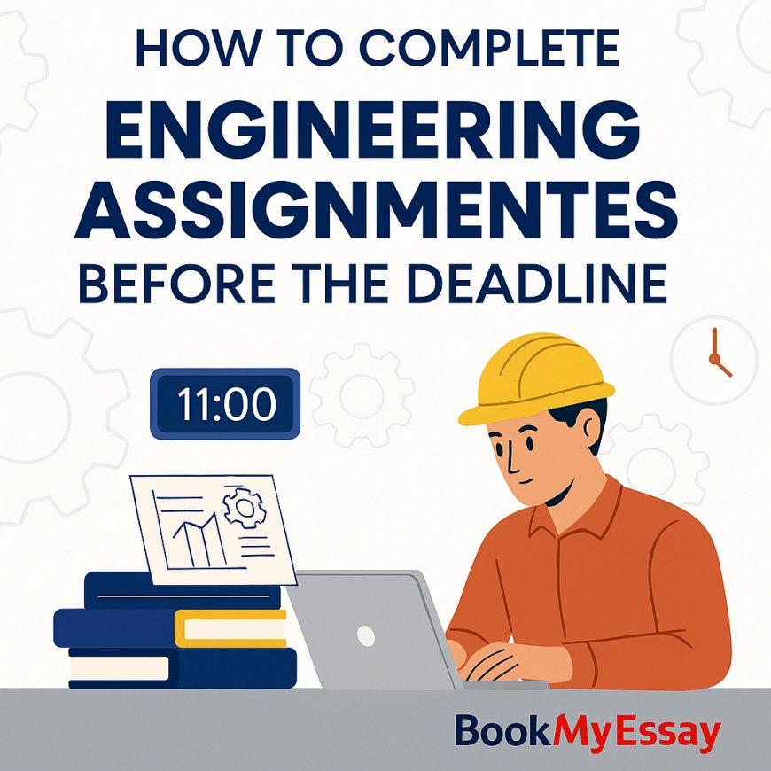 How to Complete Engineering Assignments Before the Deadline?