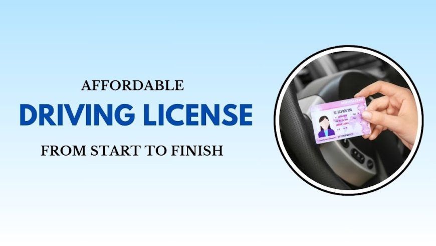 Affordable Driving Licence Services from Start to Finish