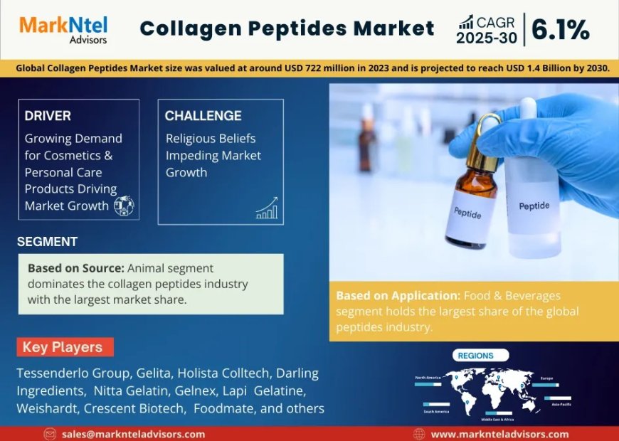 Collagen Peptides Market Share & Forecast 2025–2030: Insights & Drivers
