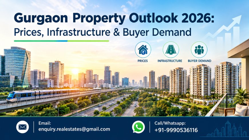 Gurgaon Property Outlook 2026: Prices, Infrastructure & Buyer Demand